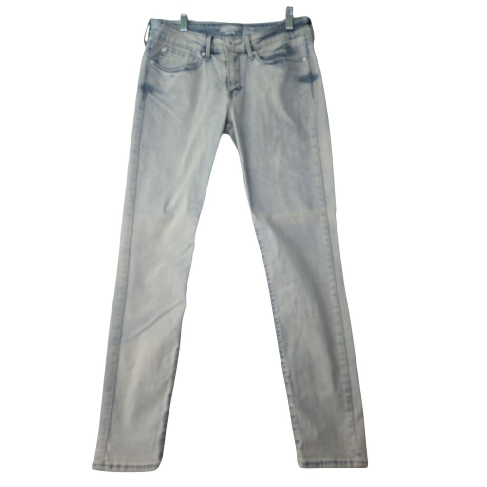 Denizen Levis Womens 11 Low Rise Jeggings Light Wash Jeans Y2K‎ Stretch Denim